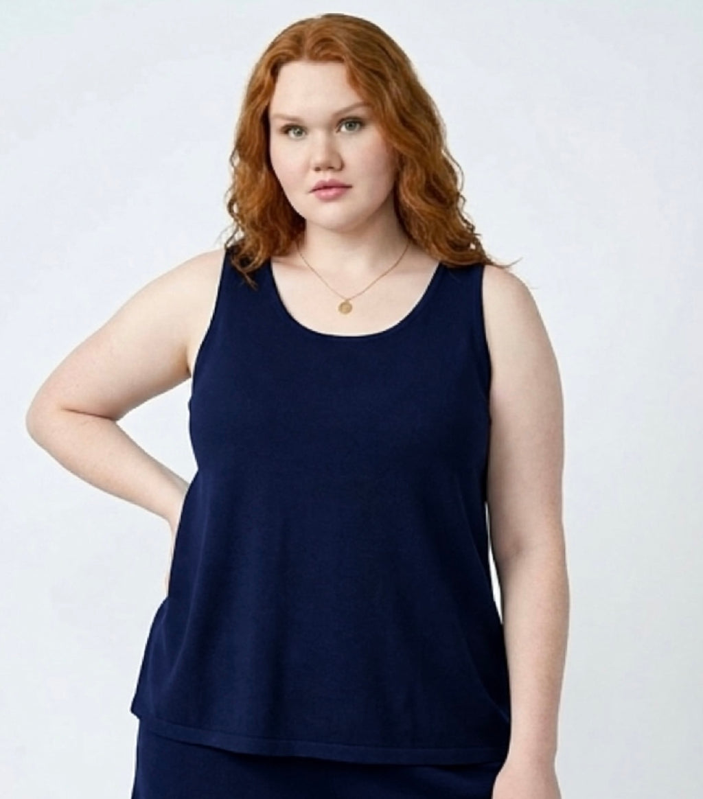 Signature bamboo singlet top