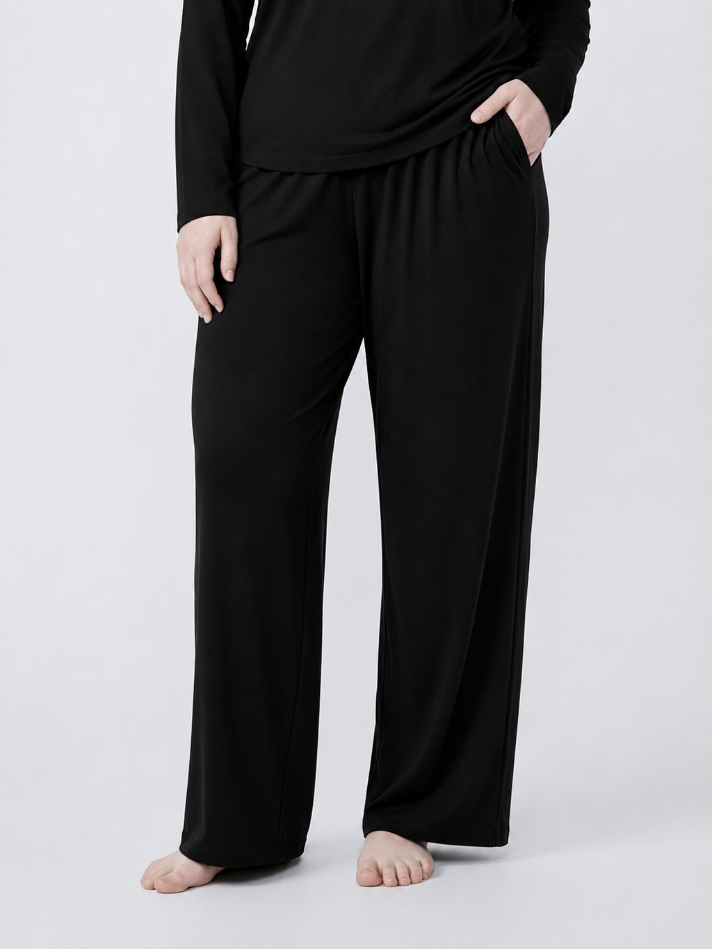 Signature bamboo pants with pockets