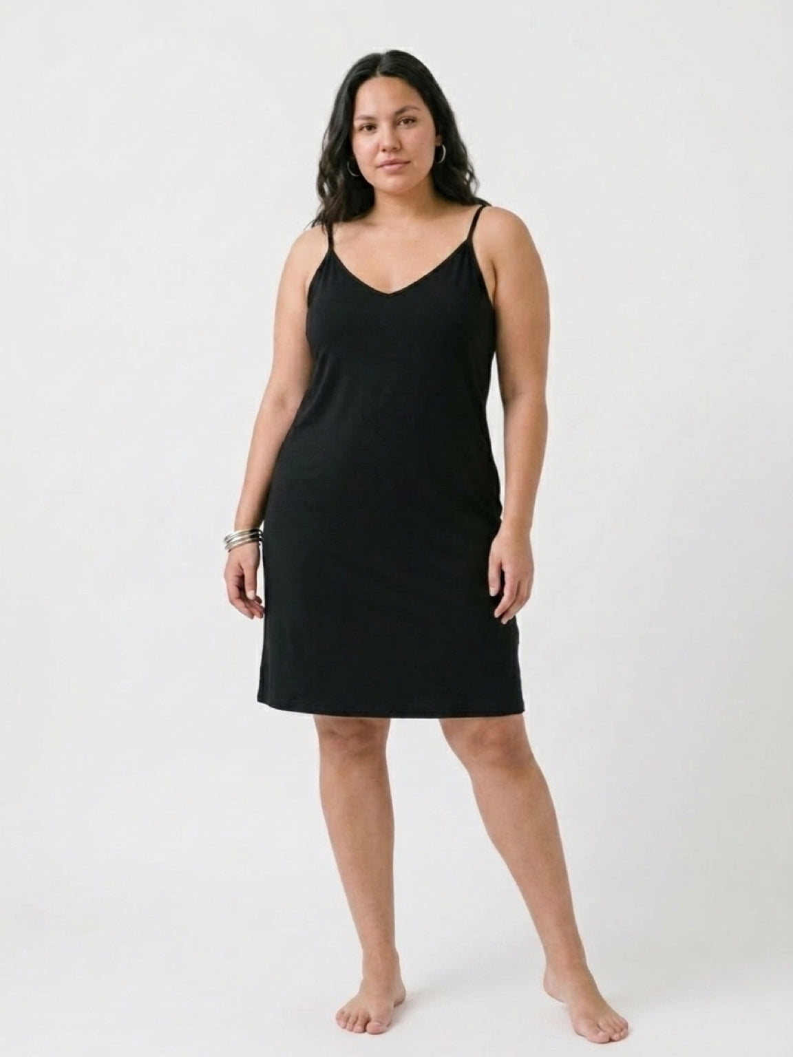Slinky Dress Black
