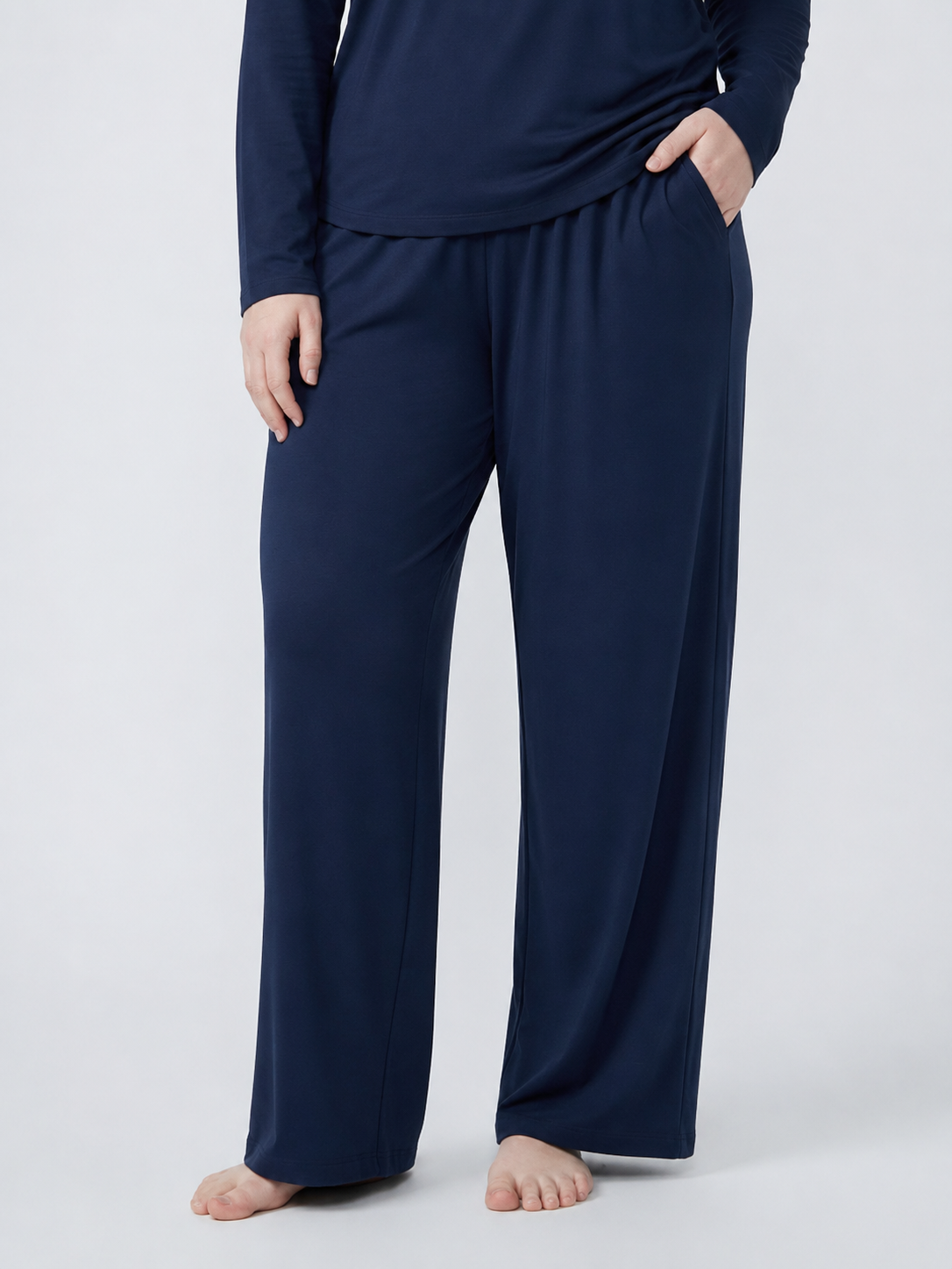 Signature bamboo pants with pockets